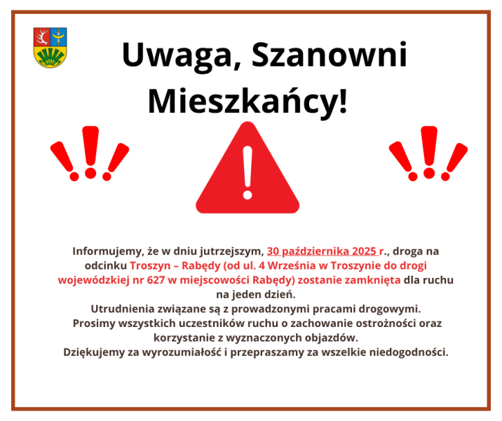 Utrudnienia komunikacyjne