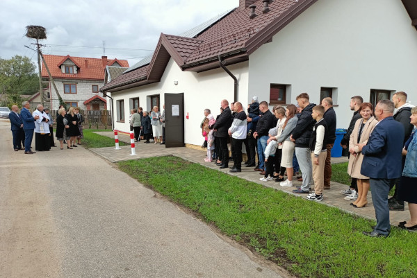 Uroczyste otwarcie świetlicy w Jankach Starych
